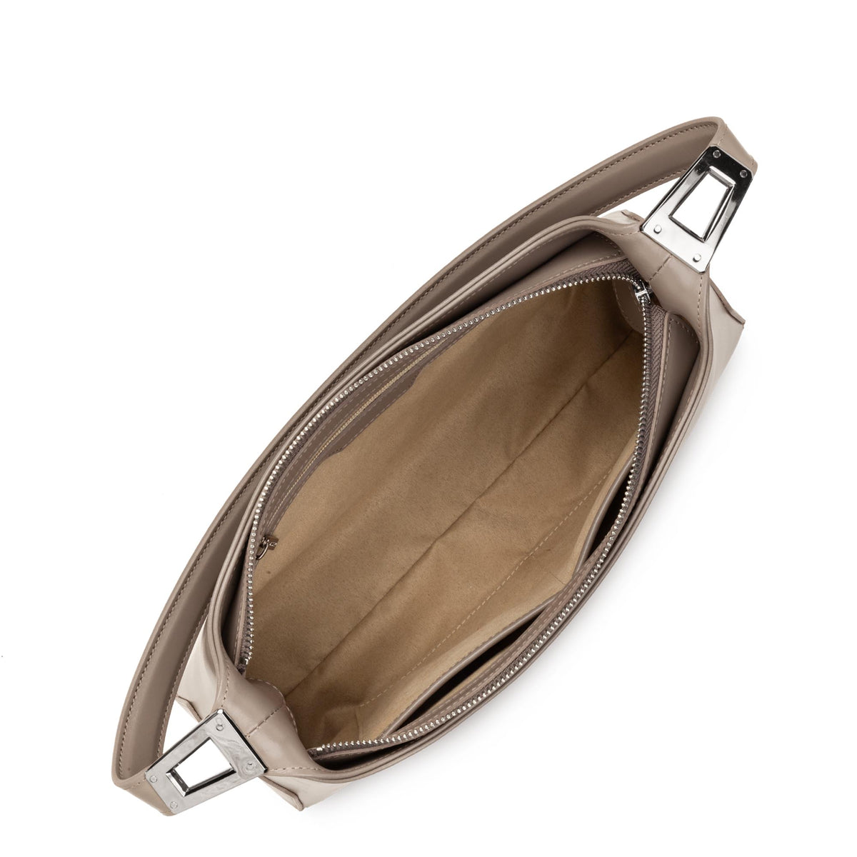 Grand sac baguette en cuir Suave Ace Lancaster – vue 4