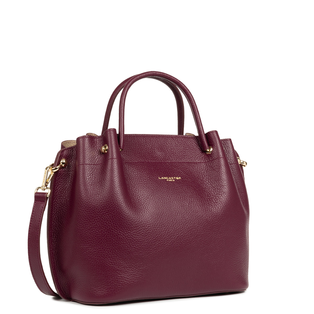 Sac à main en cuir Foulonné Double Lancaster – vue 2