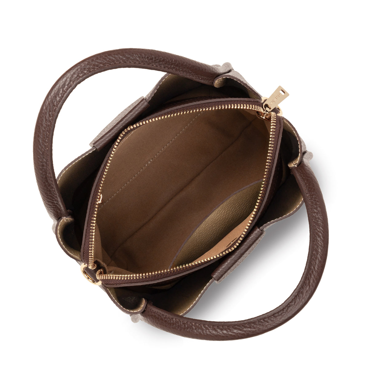 Petit sac à main en cuir Ida double Lancaster – vue 4