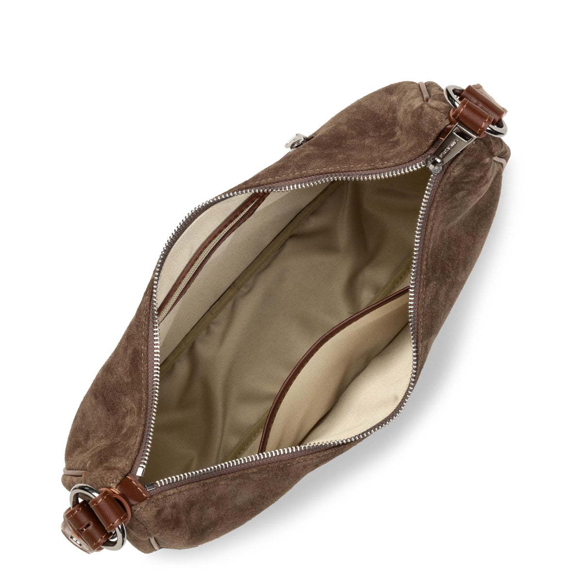 Grand sac Besace Suède Lancaster – vue 4