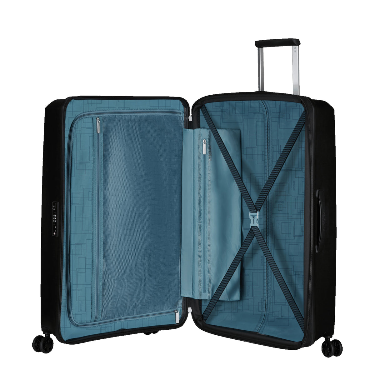 Valise 77cm extensible AeroStep American Tourister – vue 4