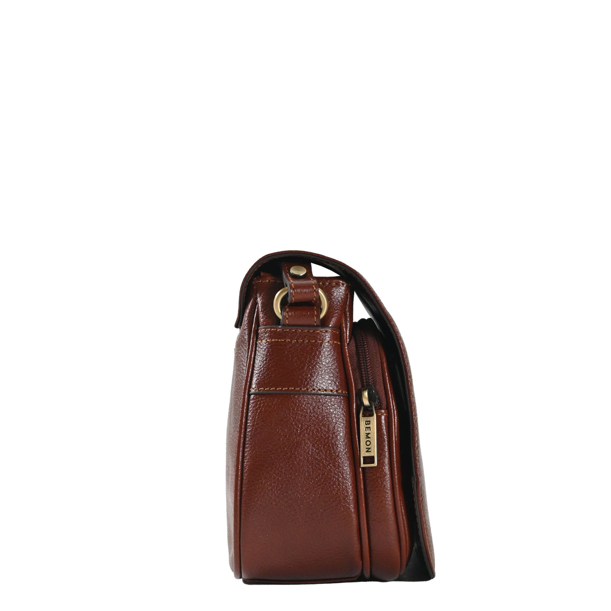 Sac travers en cuir Rachel Bemon – vue 2