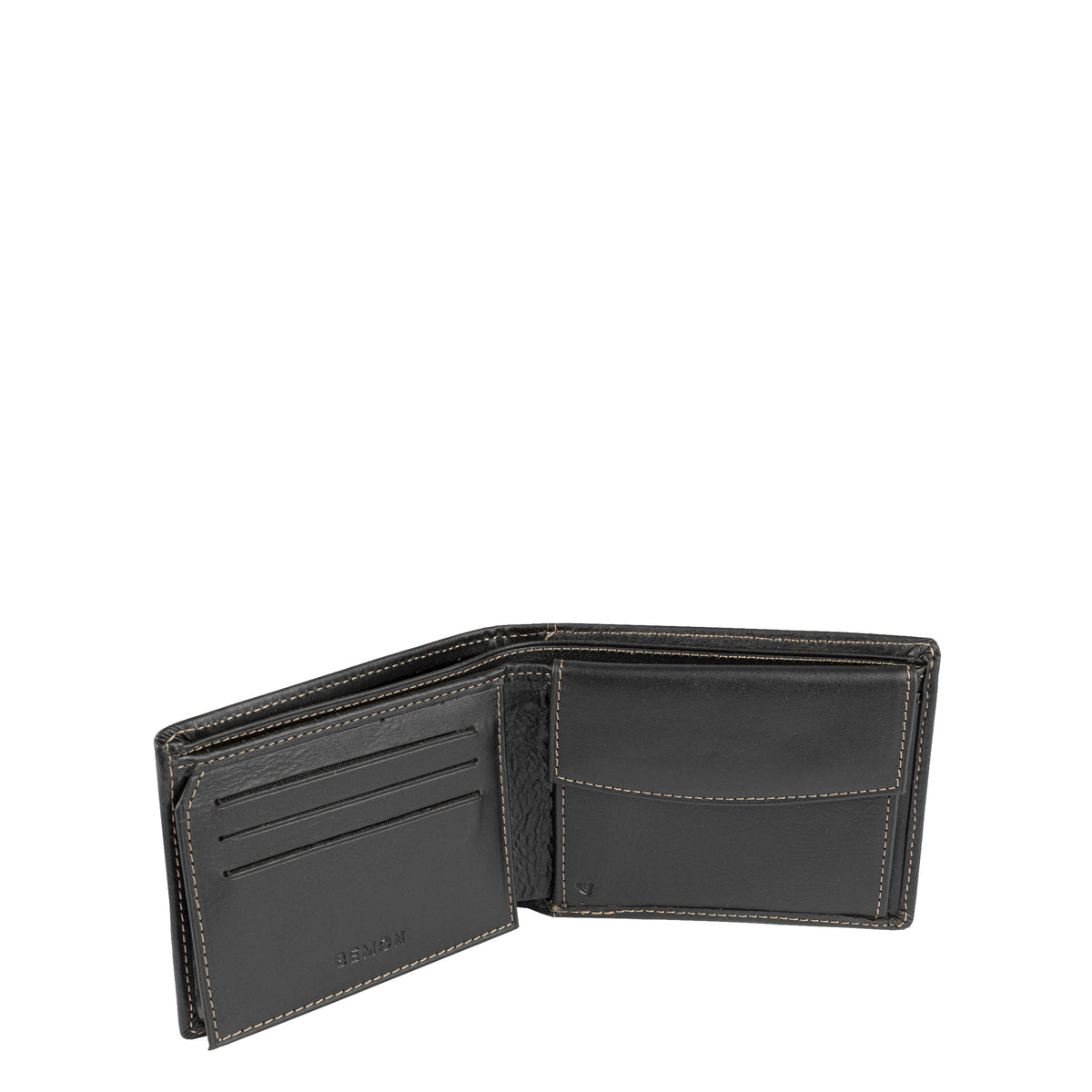 Portefeuille en cuir Dino Bemon – vue 3