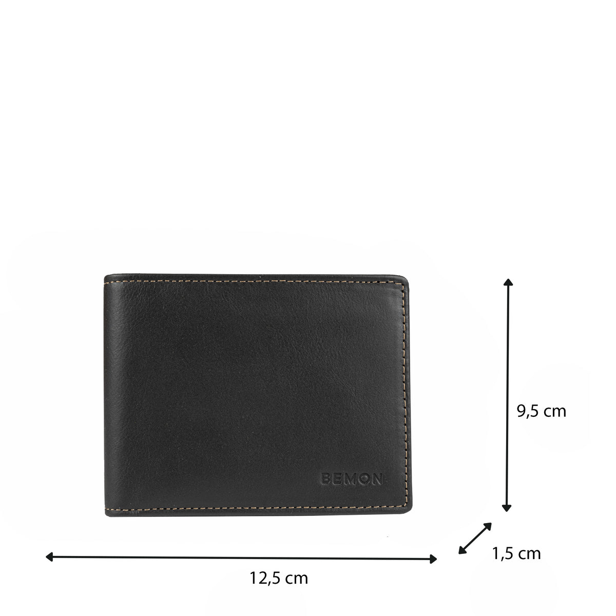 Portefeuille en cuir Dino Bemon – vue 6