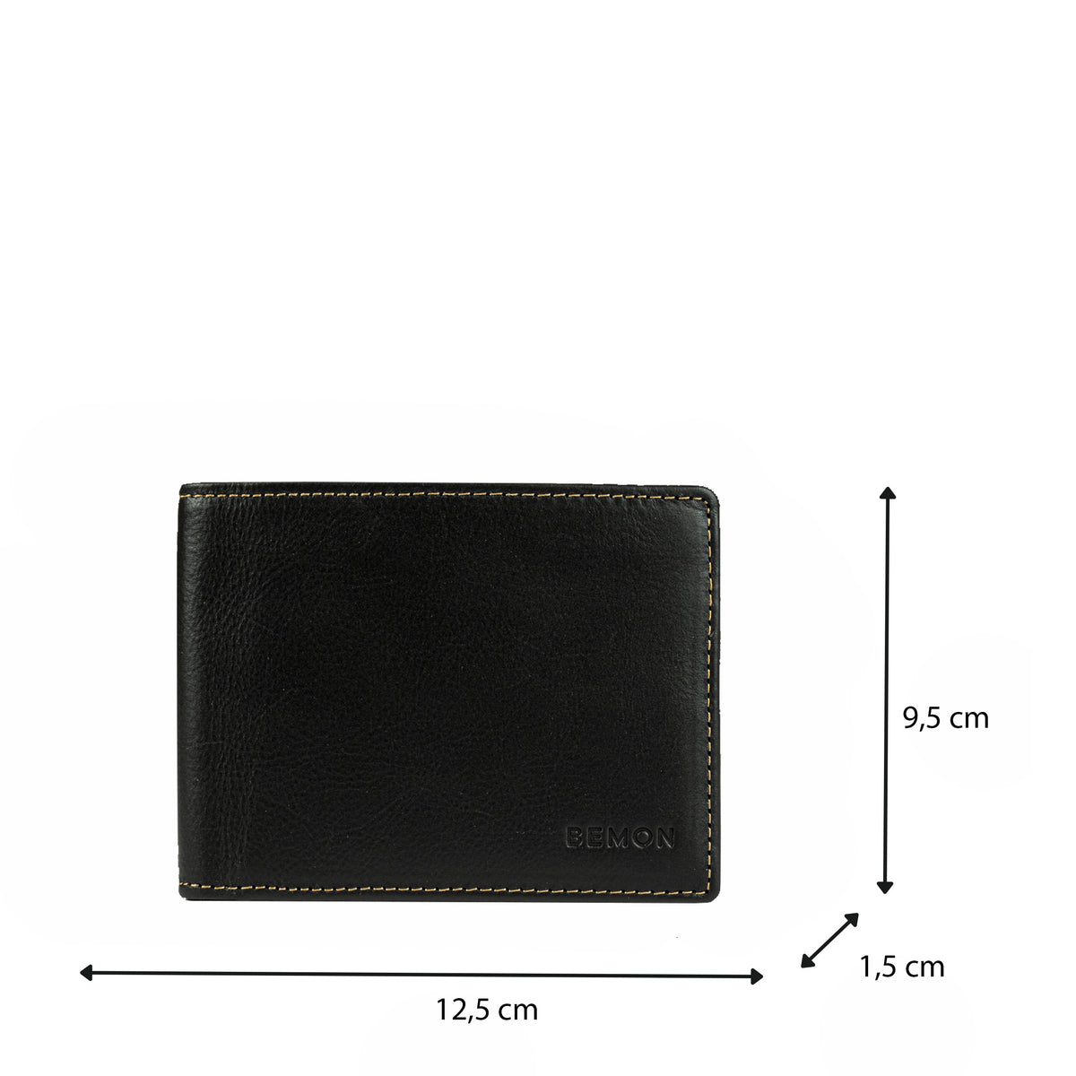 Portefeuille en cuir Dino Bemon – vue 6