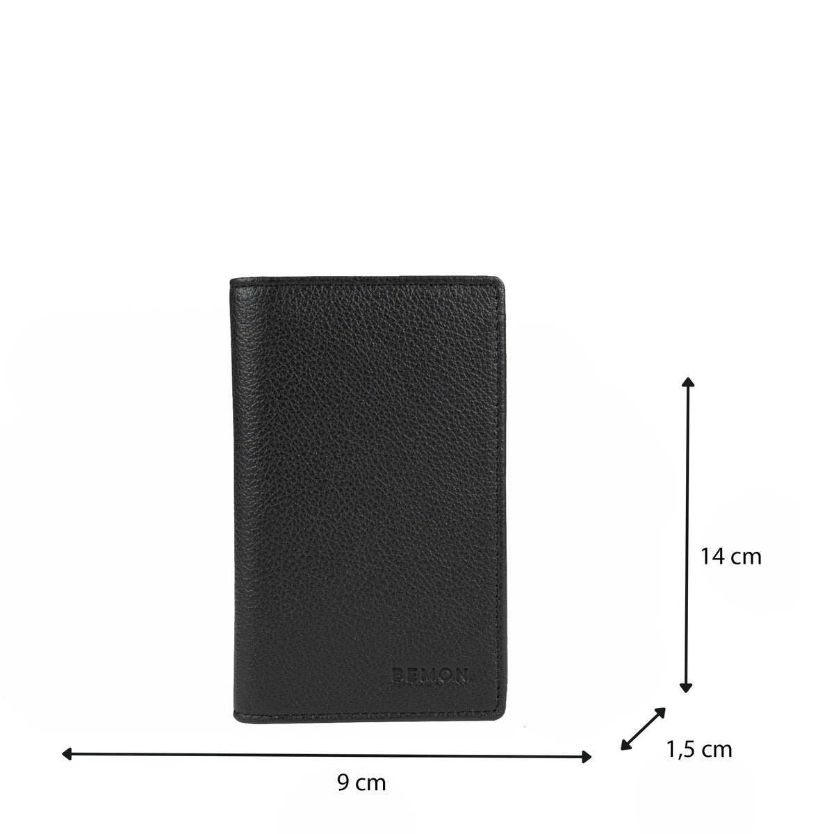 Porte papiers en cuir Enzo Bemon – vue 6