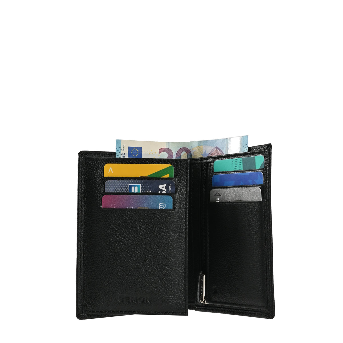 Portefeuille cuir Enzo Bemon – vue 4