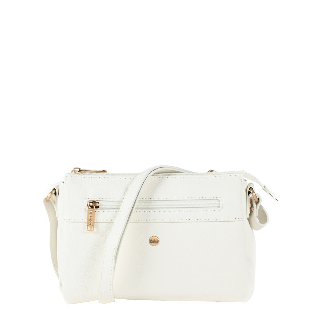 Sac travers en cuir Jacqueline Bemon – vue 4