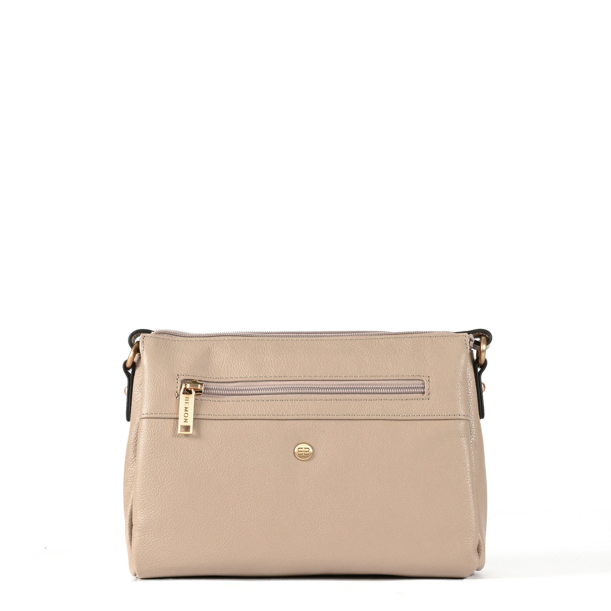 Sac travers en cuir Jacqueline Bemon