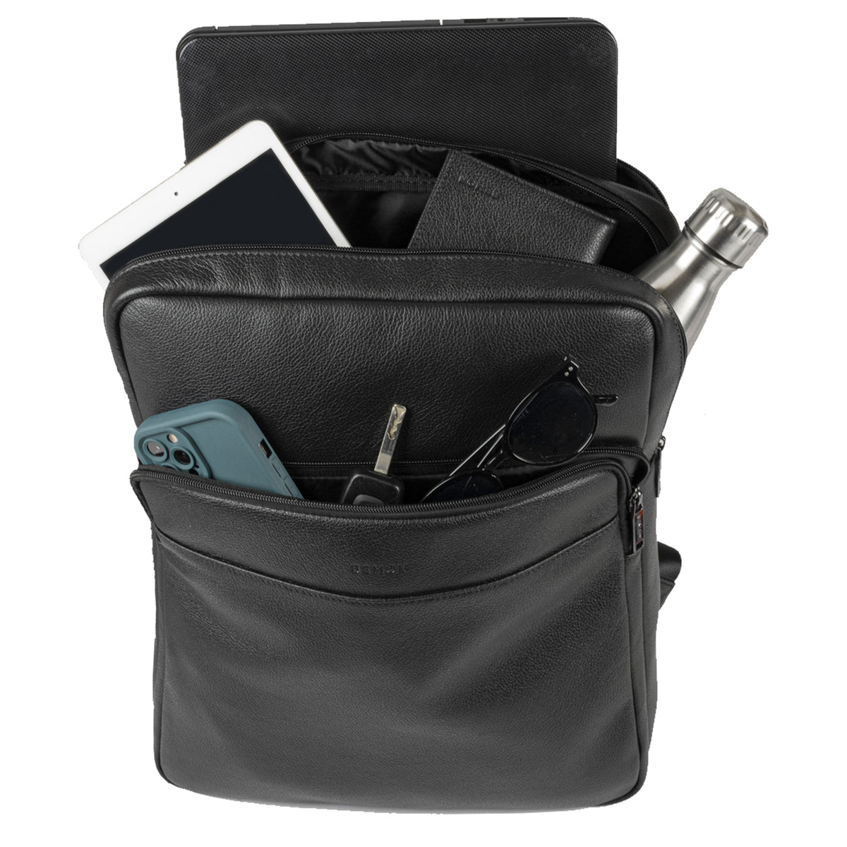 Sac à dos en cuir Enzo Bemon – vue 5