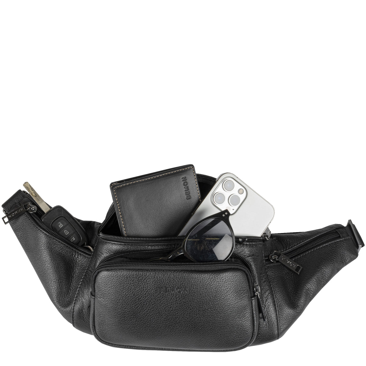 Banane en cuir Enzo Bemon – vue 5