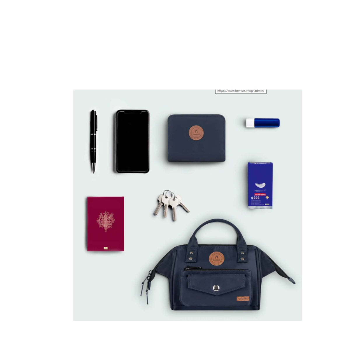 Sac Cabaia Crossbody Nara taille S Cabaia – vue 5