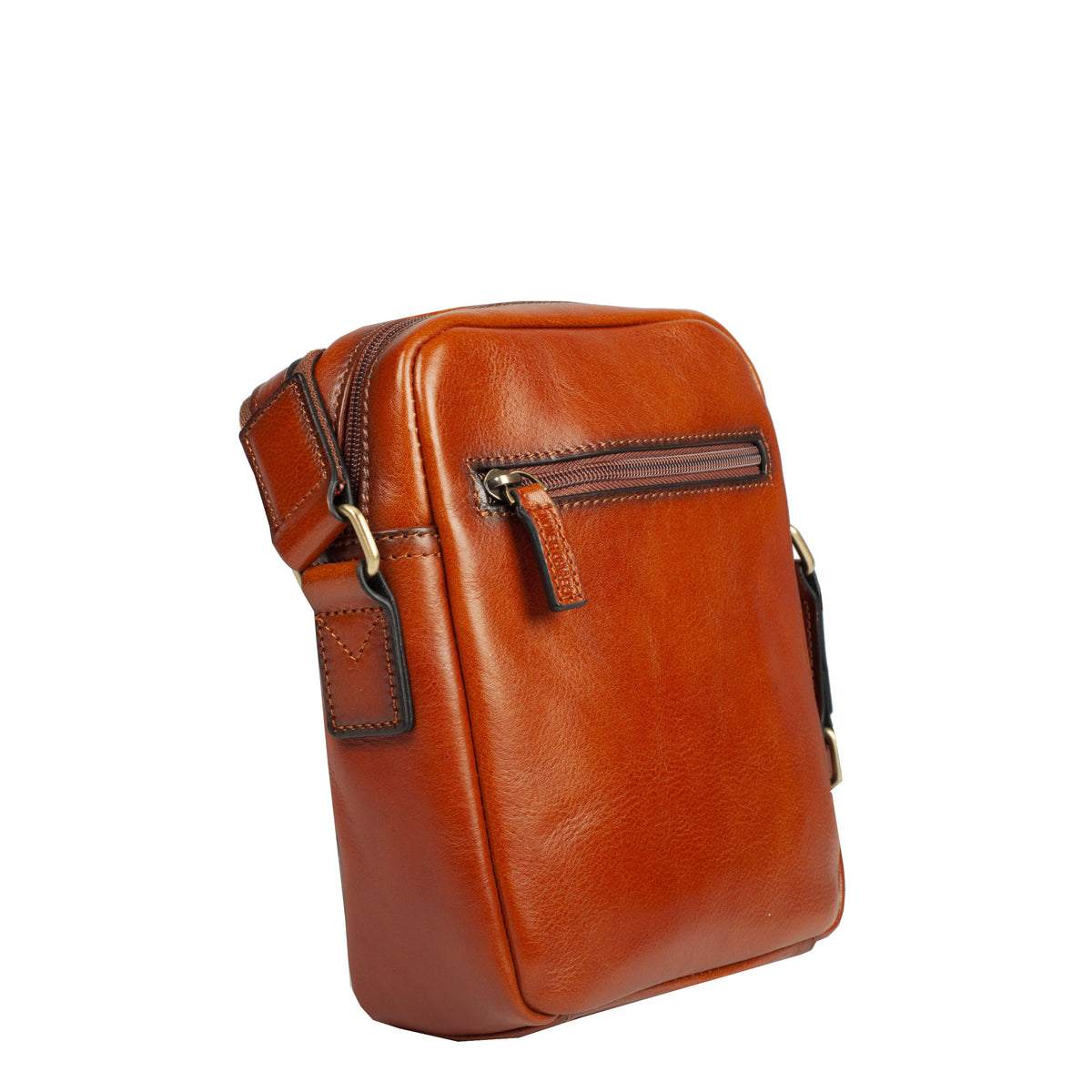 Sacoche cuir marron - Verone – vue 2