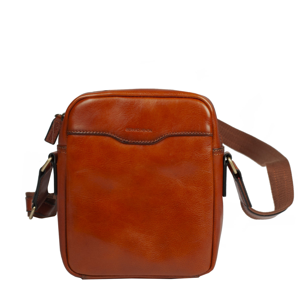 Sacoche cuir marron - Verone – vue 3