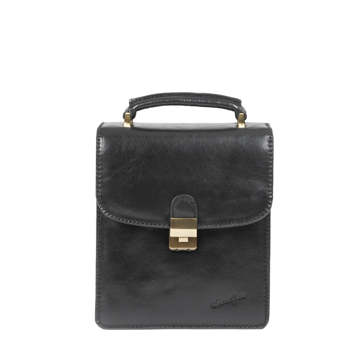 Petite sacoche Executive vachette Gerard Henon – vue 2