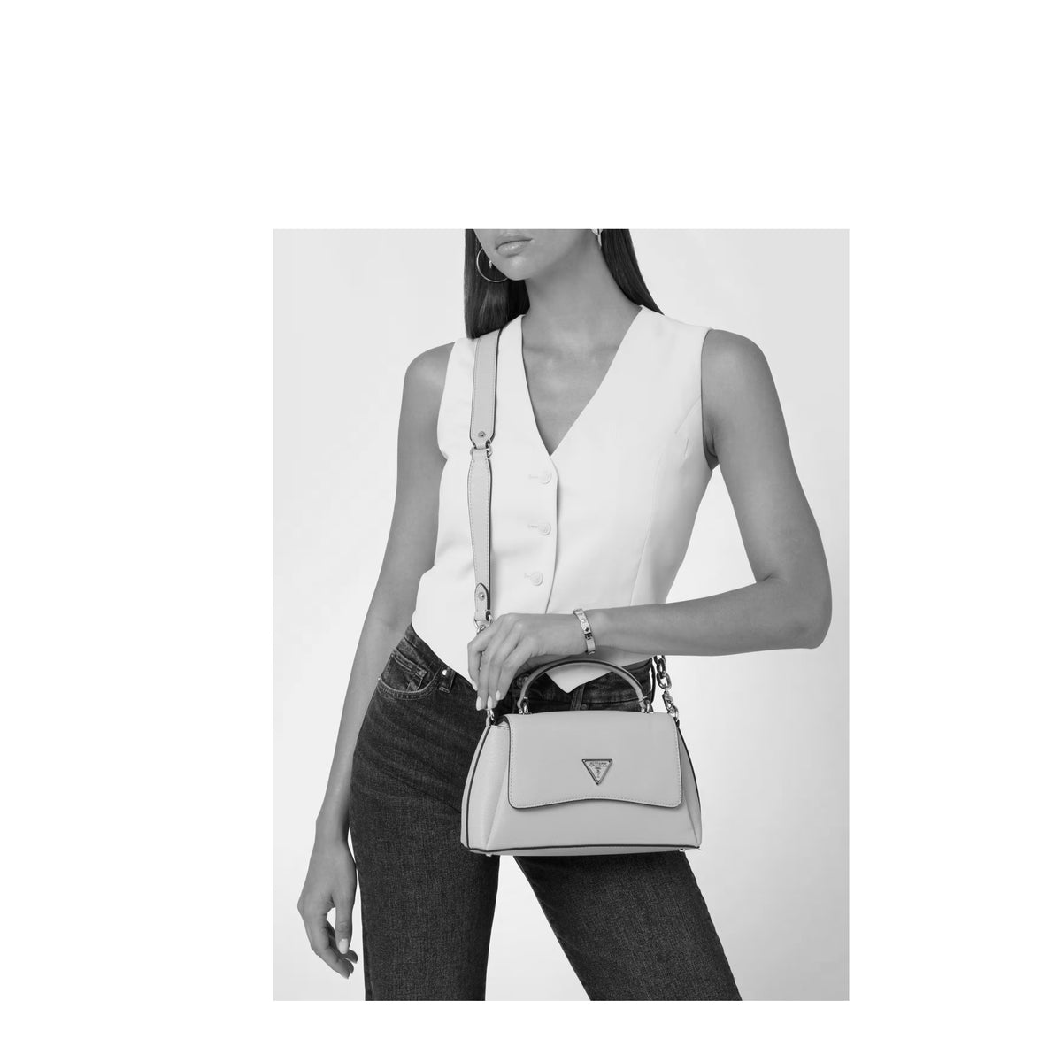 Sac à main Eco Gloriana saffiano Guess – vue 4