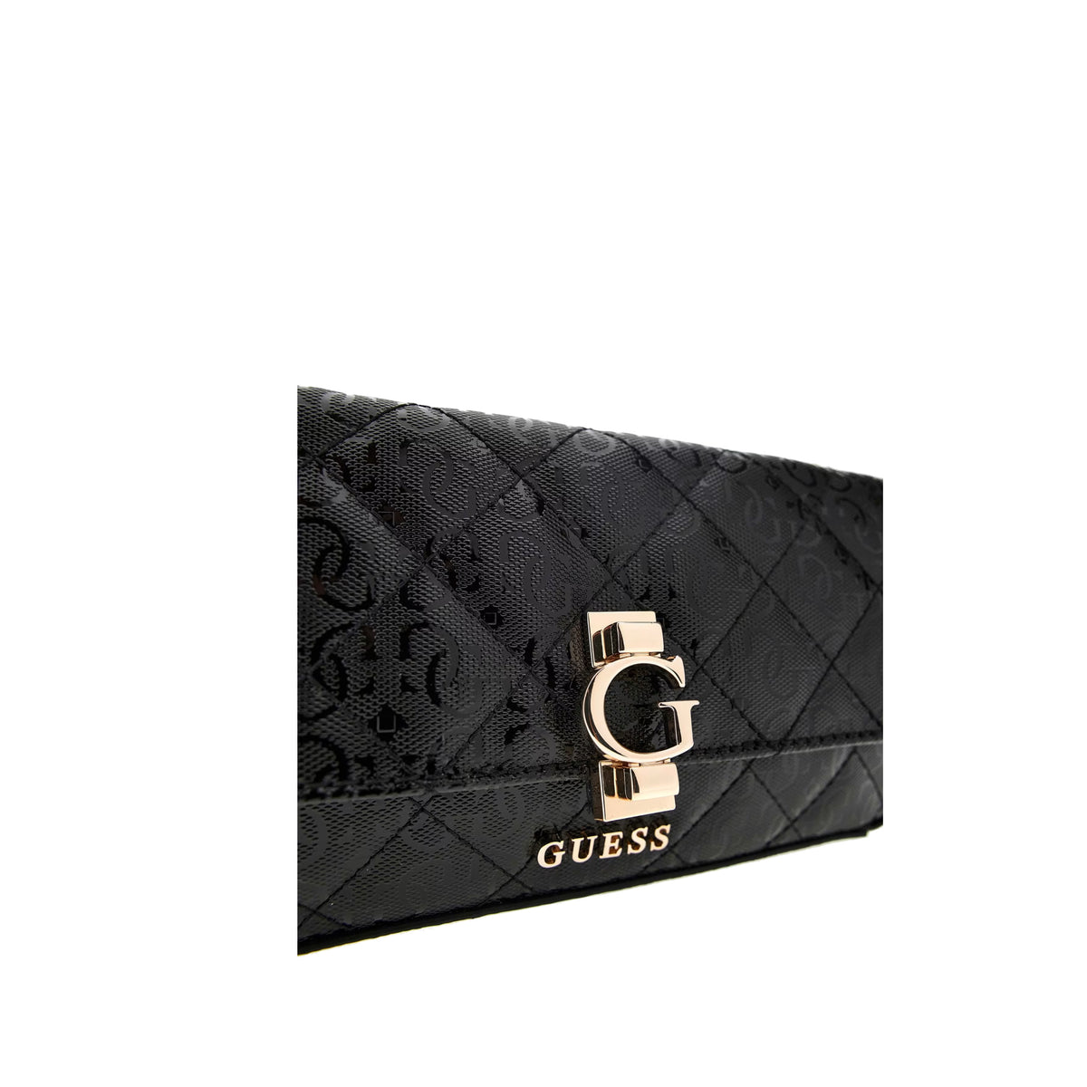 Mini sac à bandoulière Bessey logo 4G verni Guess – vue 4