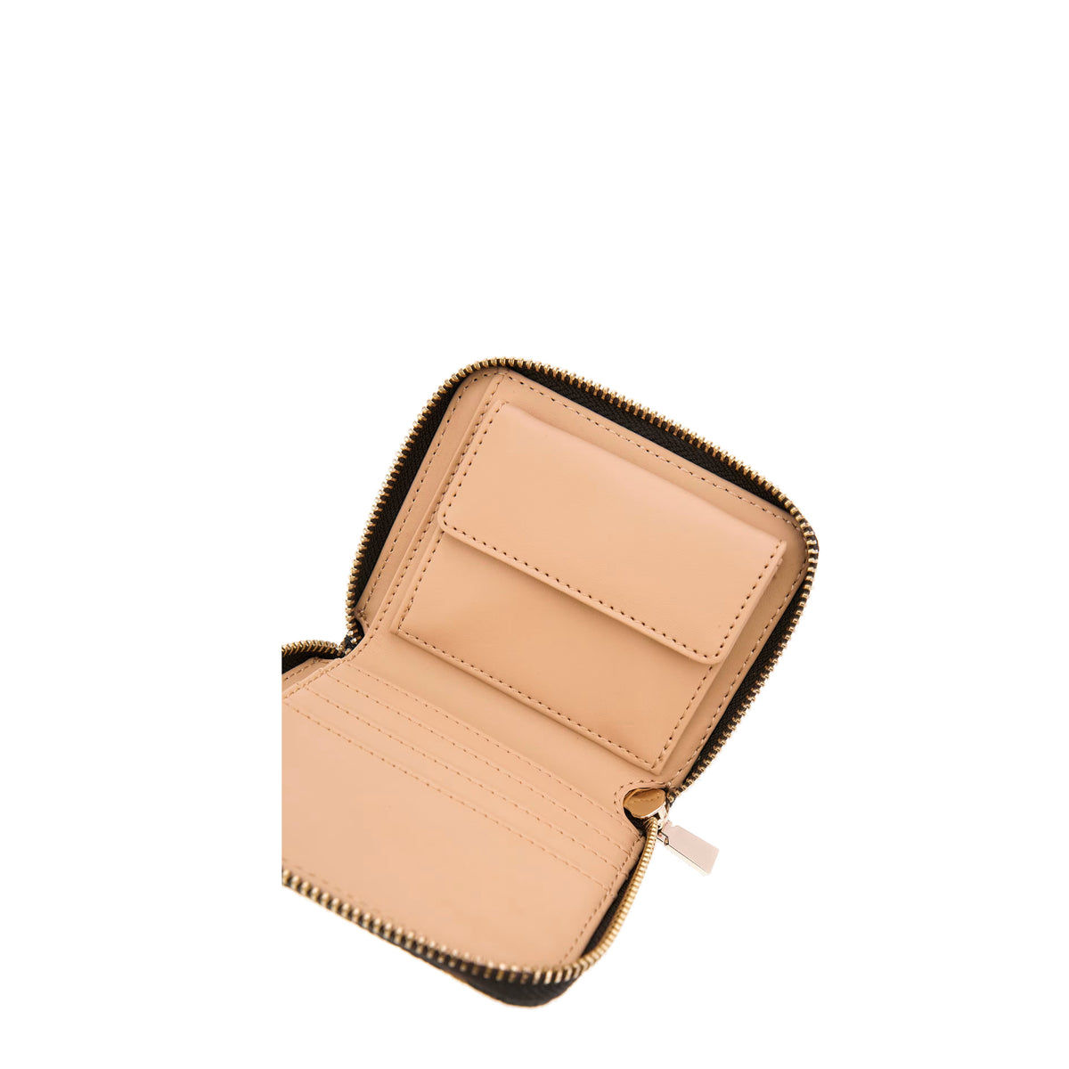 Mini portefeuille Laurel logo 4G pivoine Guess – vue 3