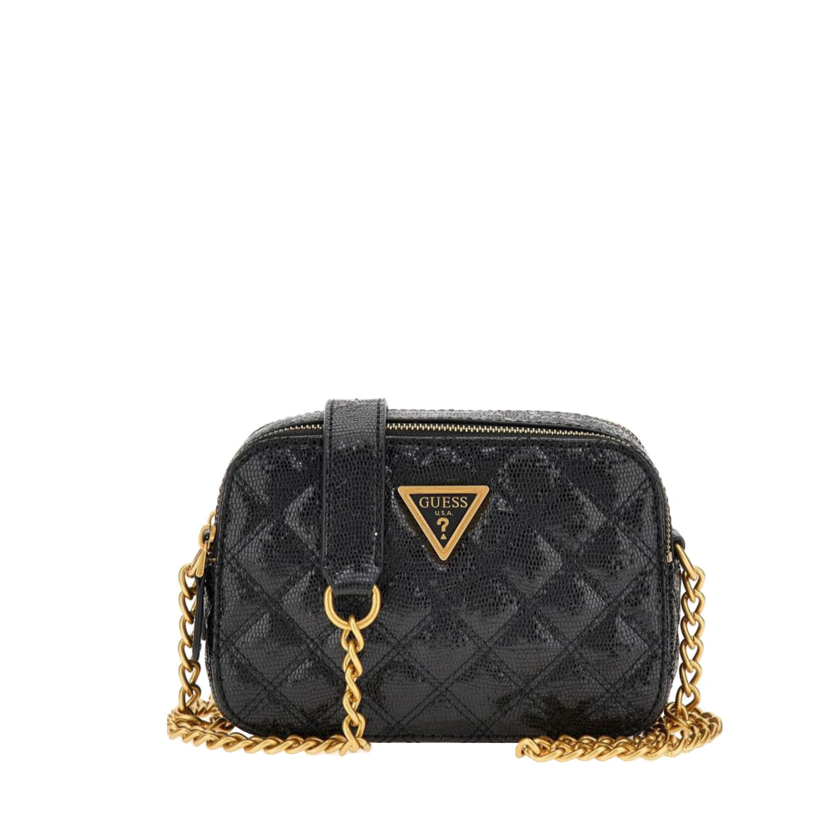 Mini sac à bandoulière Giully surpiqué Guess