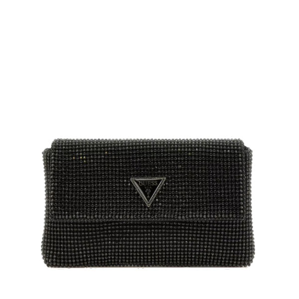 Mini sac à bandoulière Zalina strass Guess