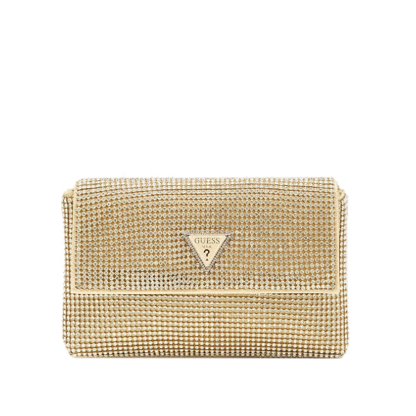 Mini sac à bandoulière Zalina strass Guess