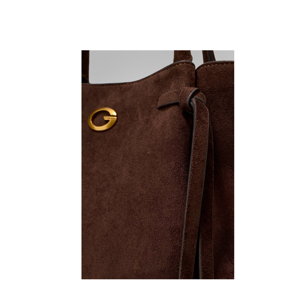Guess Allegra Suede Tote Bag
