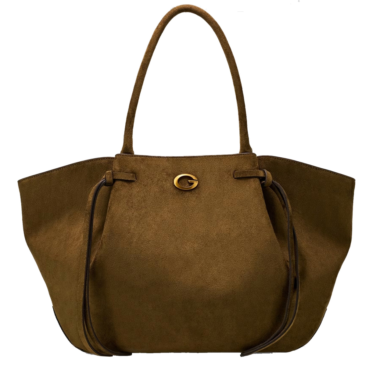 Guess Allegra Suede Tote Bag