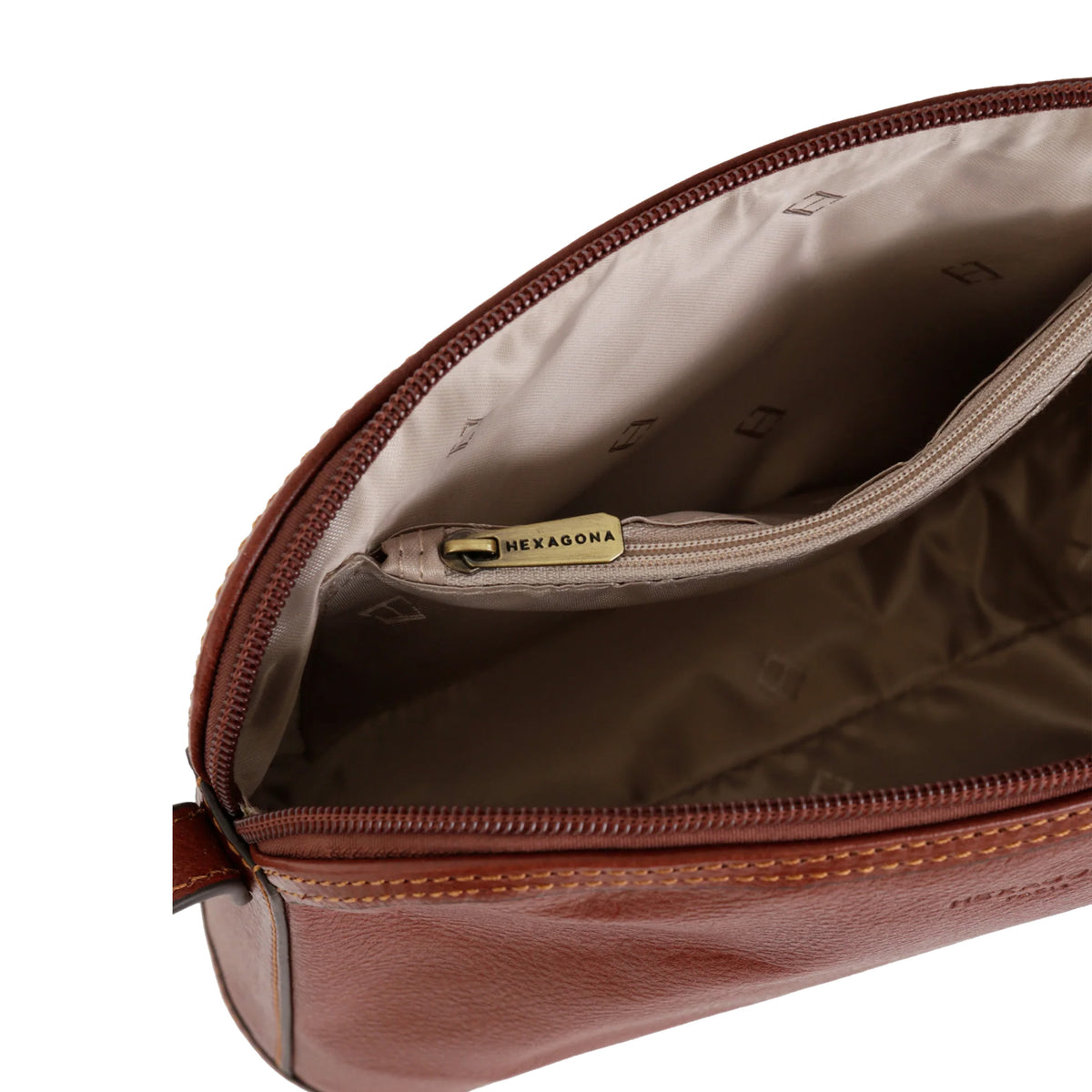 Sac travers en cuir République Hexagona – vue 4
