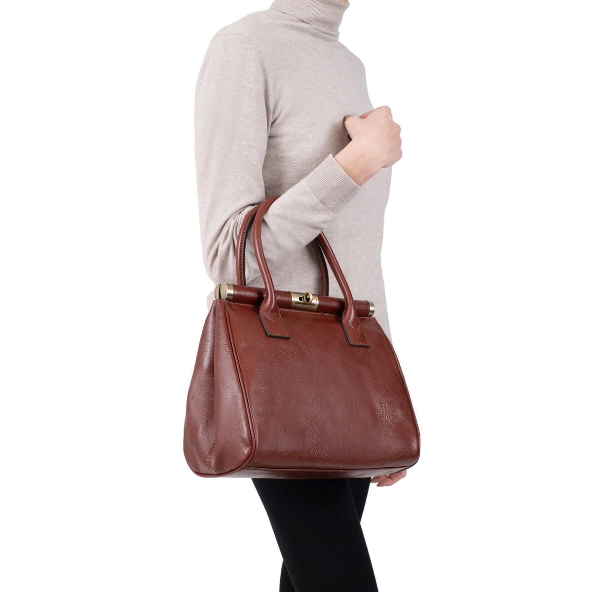 Sac à main en cuir République Hexagona – vue 5