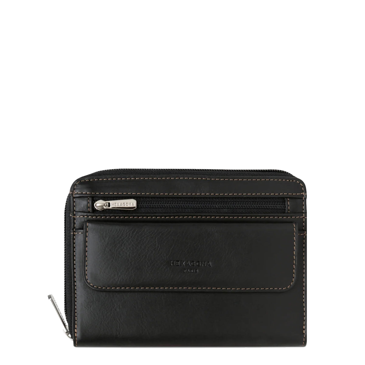 Pochette ceinture en cuir Félin Hexagona