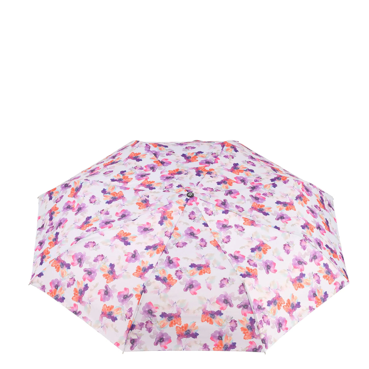Parapluie automatique sable et fleur Pierre Cardin – vue 2