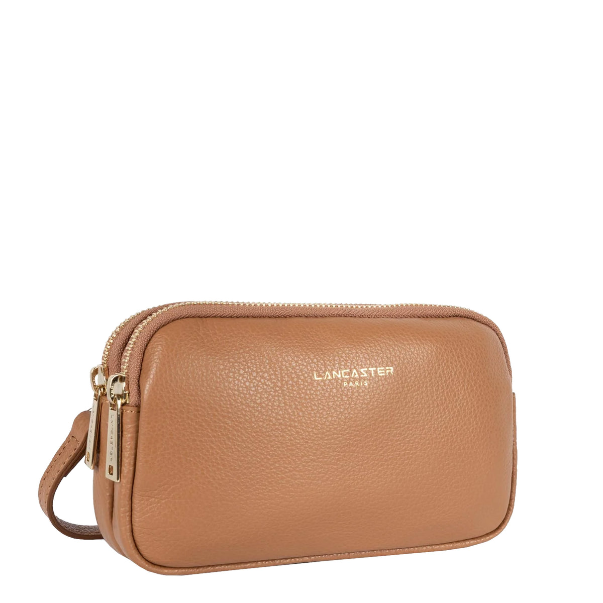 Pochette en cuir Dune Lancaster – vue 2