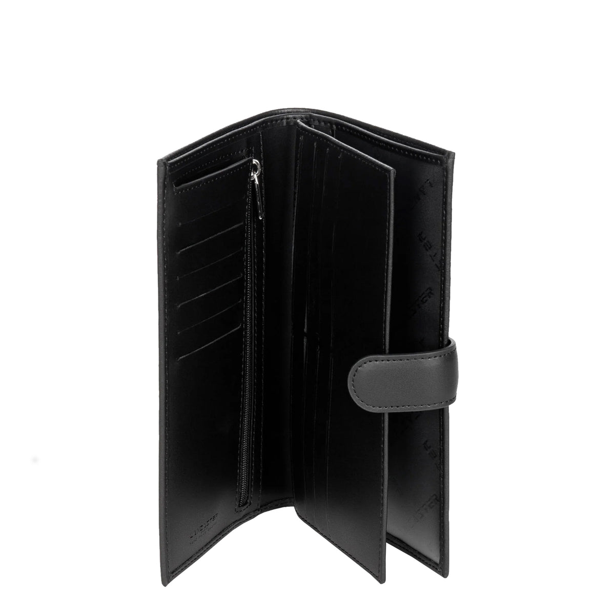 Porte chéquier en cuir Smooth Lancaster – vue 3