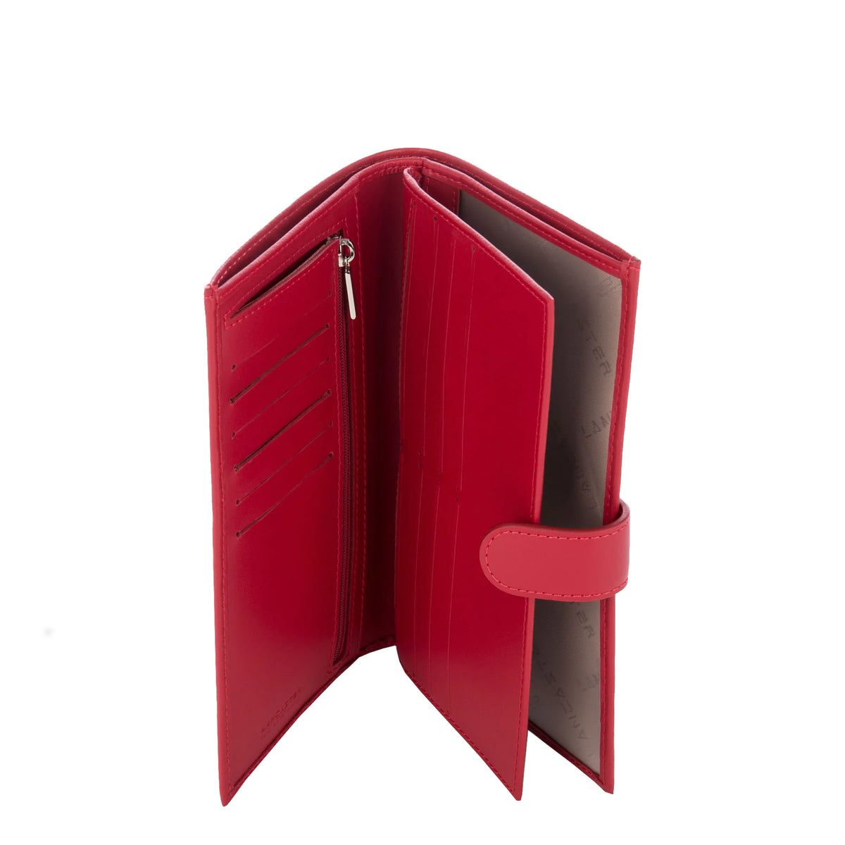 Porte chéquier en cuir Smooth Lancaster – vue 3
