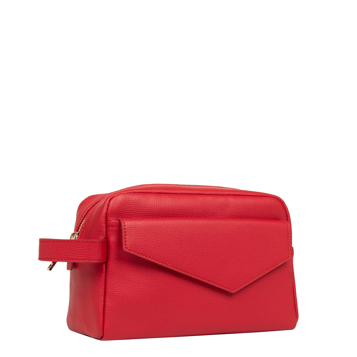 Trousse de toilette en cuir Zoé Lancaster – vue 2