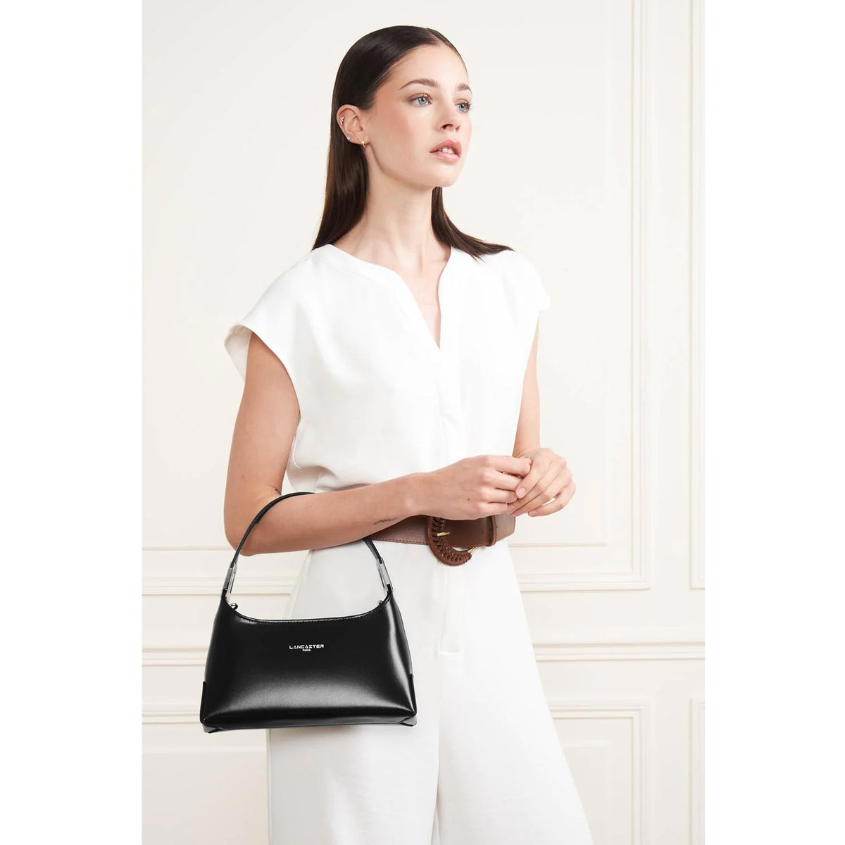 Sac à main baguette en cuir Suave Ace Lancaster – vue 5
