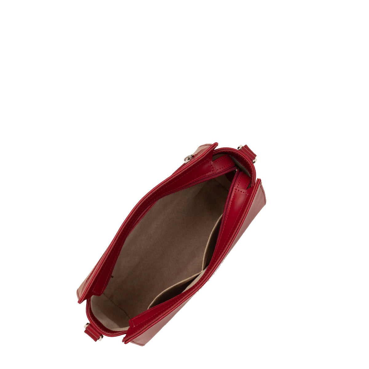 Sac porté travers en cuir Smooth Lancaster – vue 4