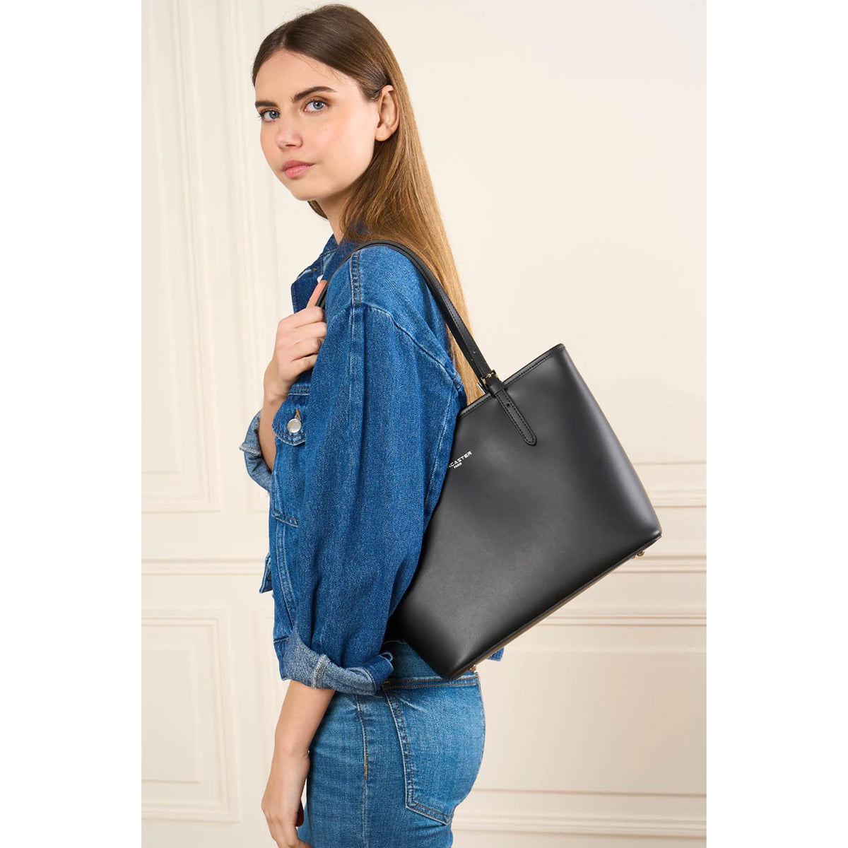 Sac cabas en cuir Smooth Lancaster – vue 5