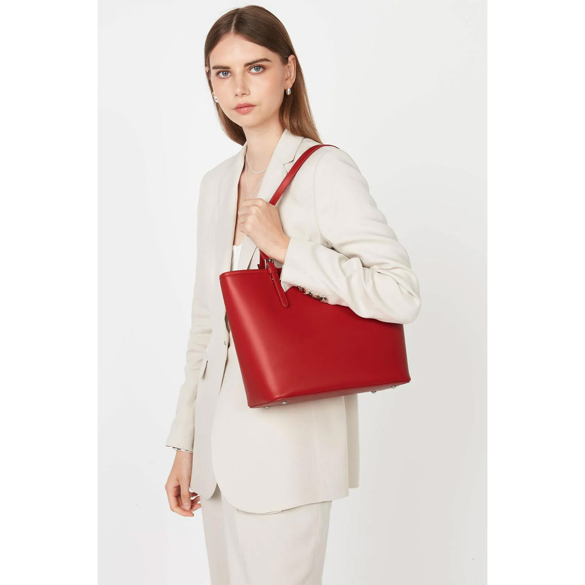 Sac cabas en cuir Smooth Lancaster – vue 5