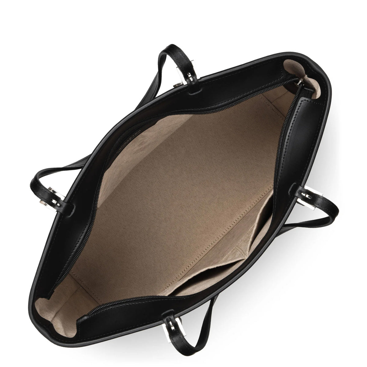 Grand sac cabas en cuir Smooth Lancaster – vue 4