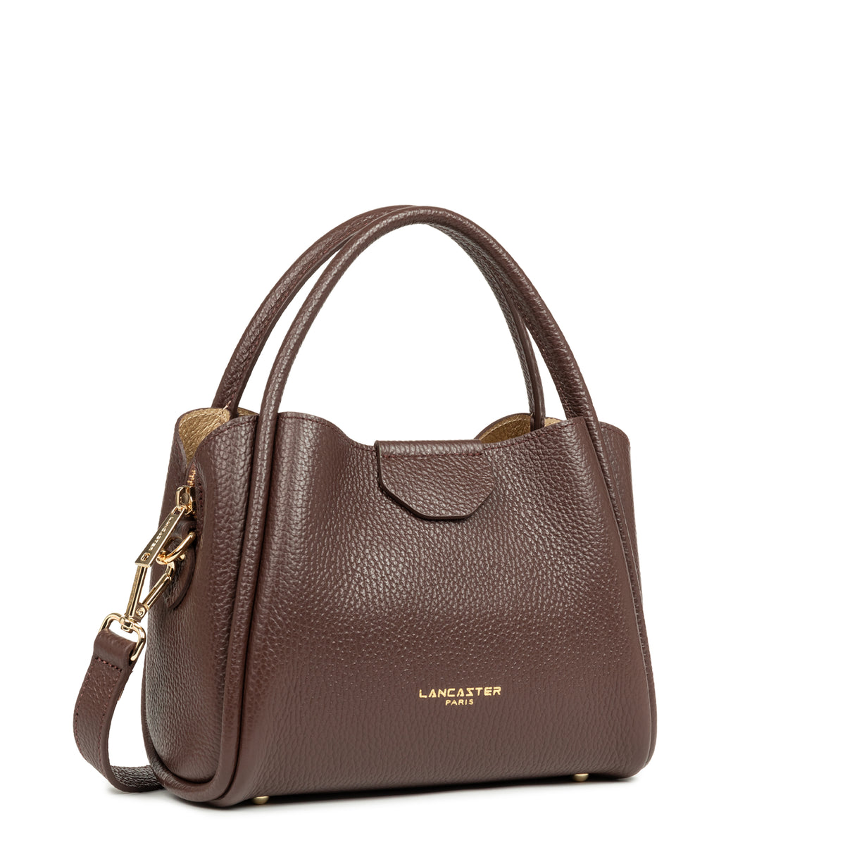 Petit sac à main en cuir Ida double Lancaster