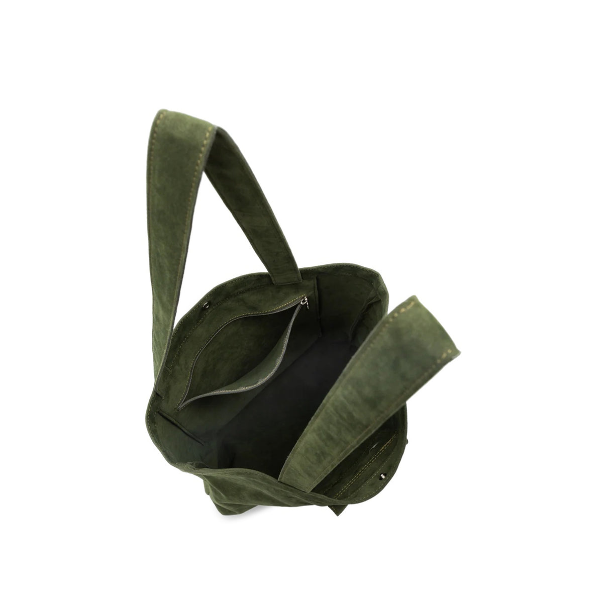 Lancaster KBA Suede Shoulder Tote Bag