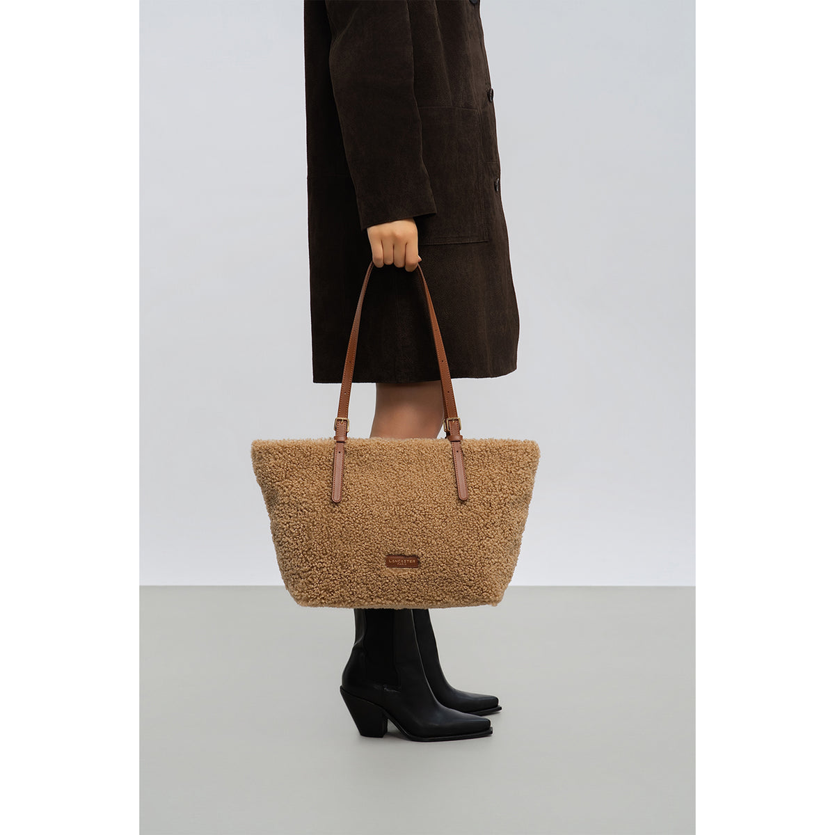 Sac cabas épaule Moumoute Lancaster