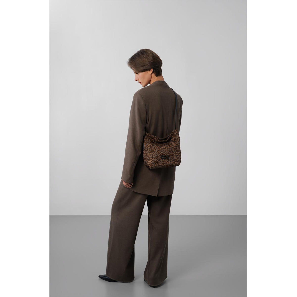 Lancaster Jungle bucket bag
