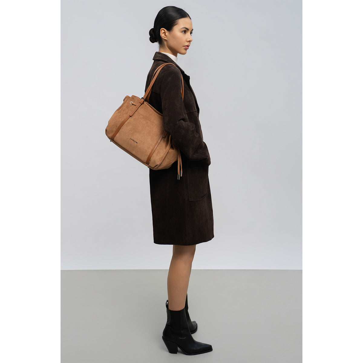 Sac cabas épaule Velvet Emma Lancaster