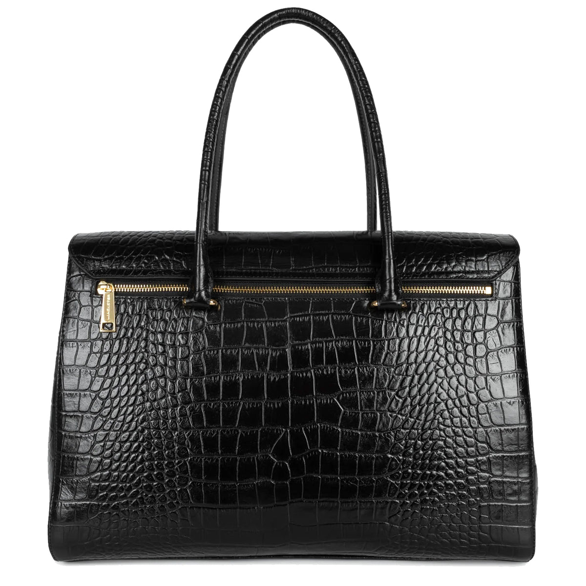 Grand sac cabas en cuir Exo Lancaster – vue 3