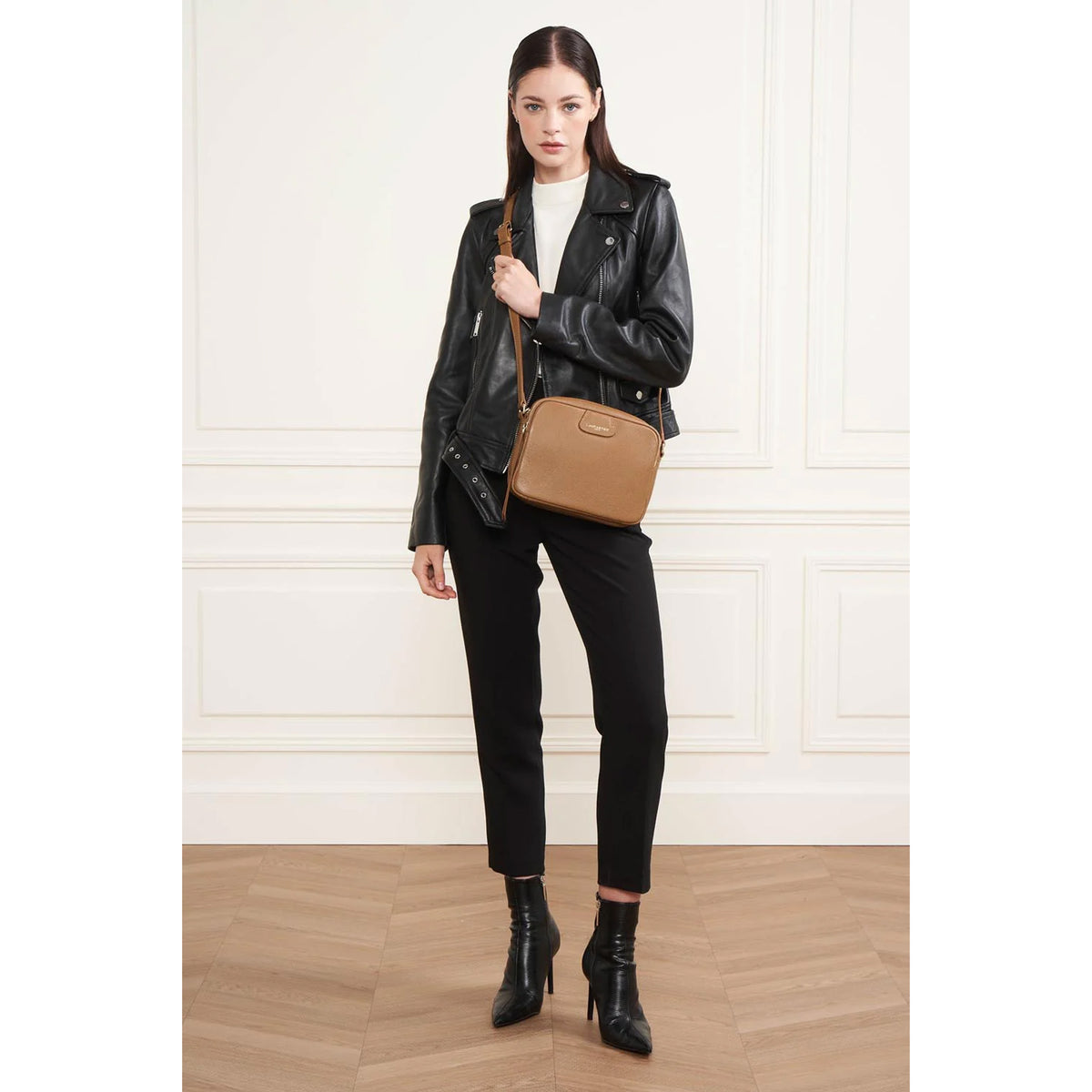 Sac travers en cuir Dune Lancaster – vue 5