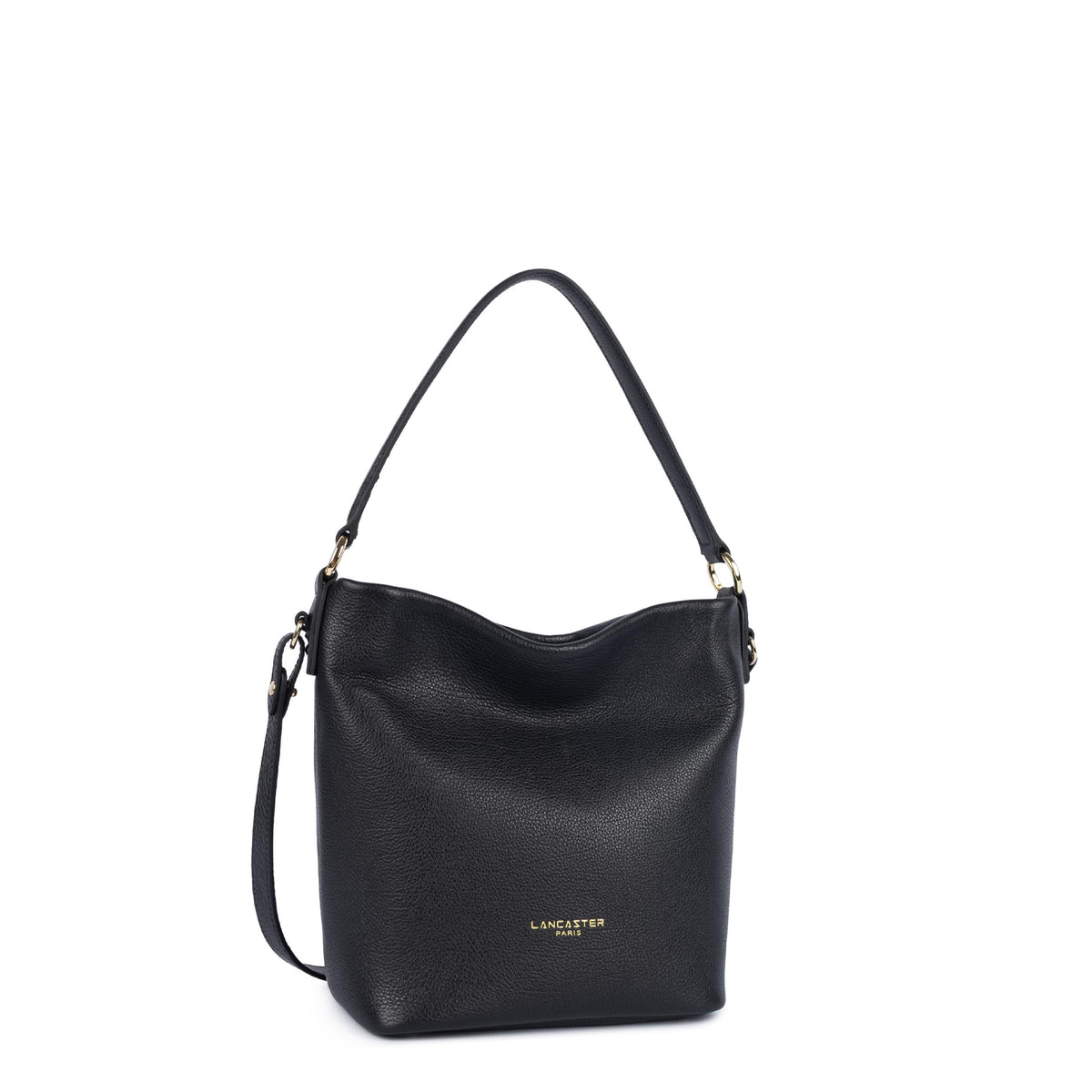 Lancaster Dune leather bucket bag
