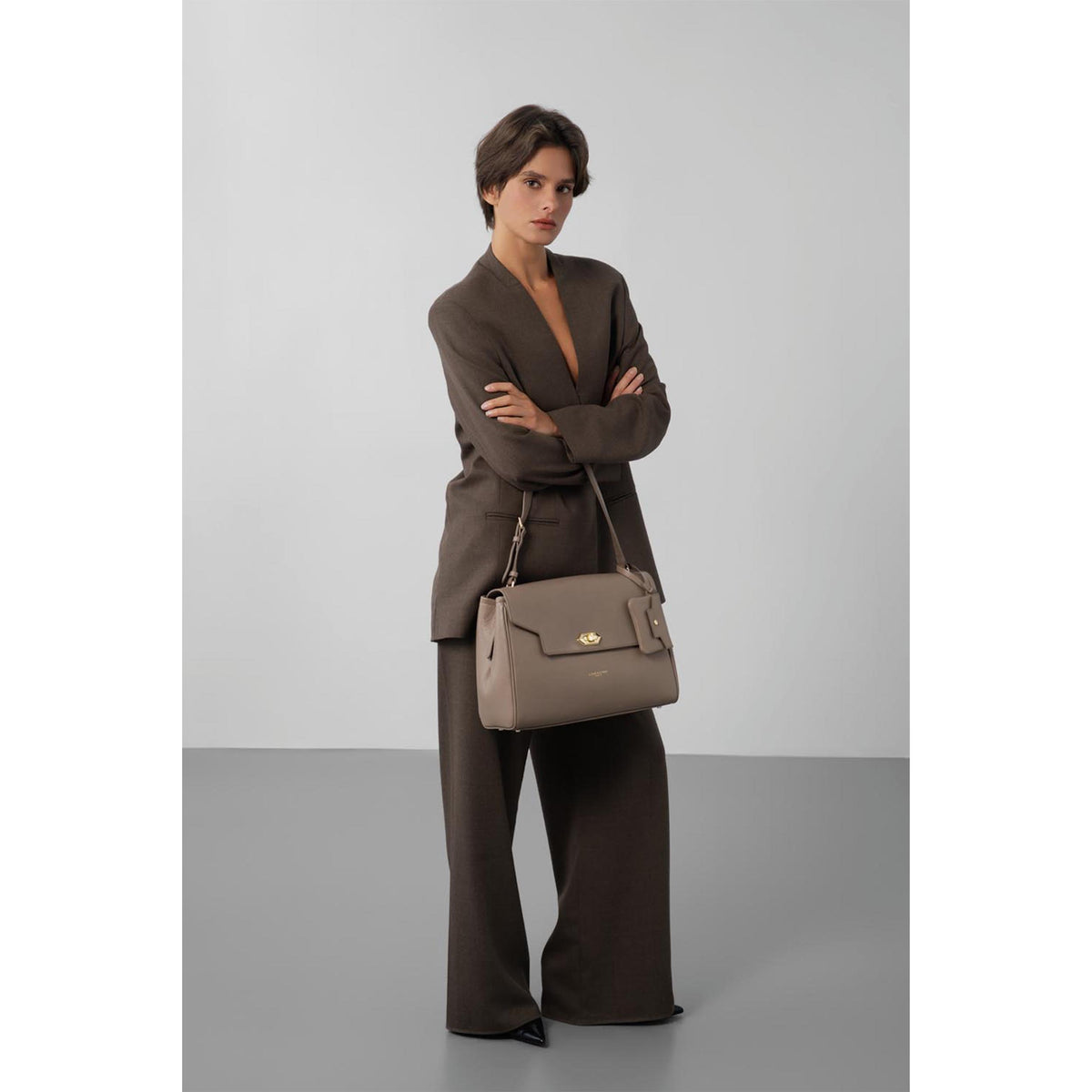 Mademoiselle Grace Lancaster shoulder tote bag