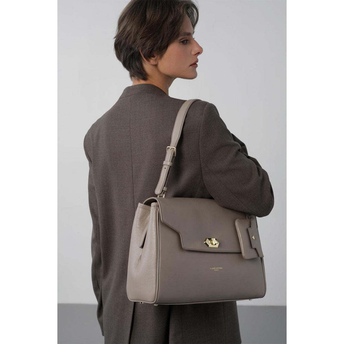 Mademoiselle Grace Lancaster shoulder tote bag